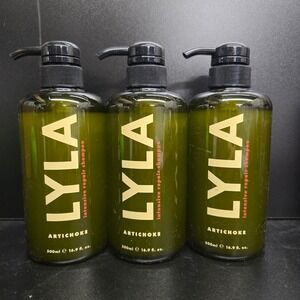 LYLA Intensive Repair Shampoo 500ml 3pk Green Artichoke Extract K-Beauty